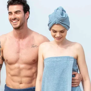 Cotton Hair Drying Towel Wrap