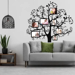 Chic Family Tree Wall Sticker Decal for Interior Decoration